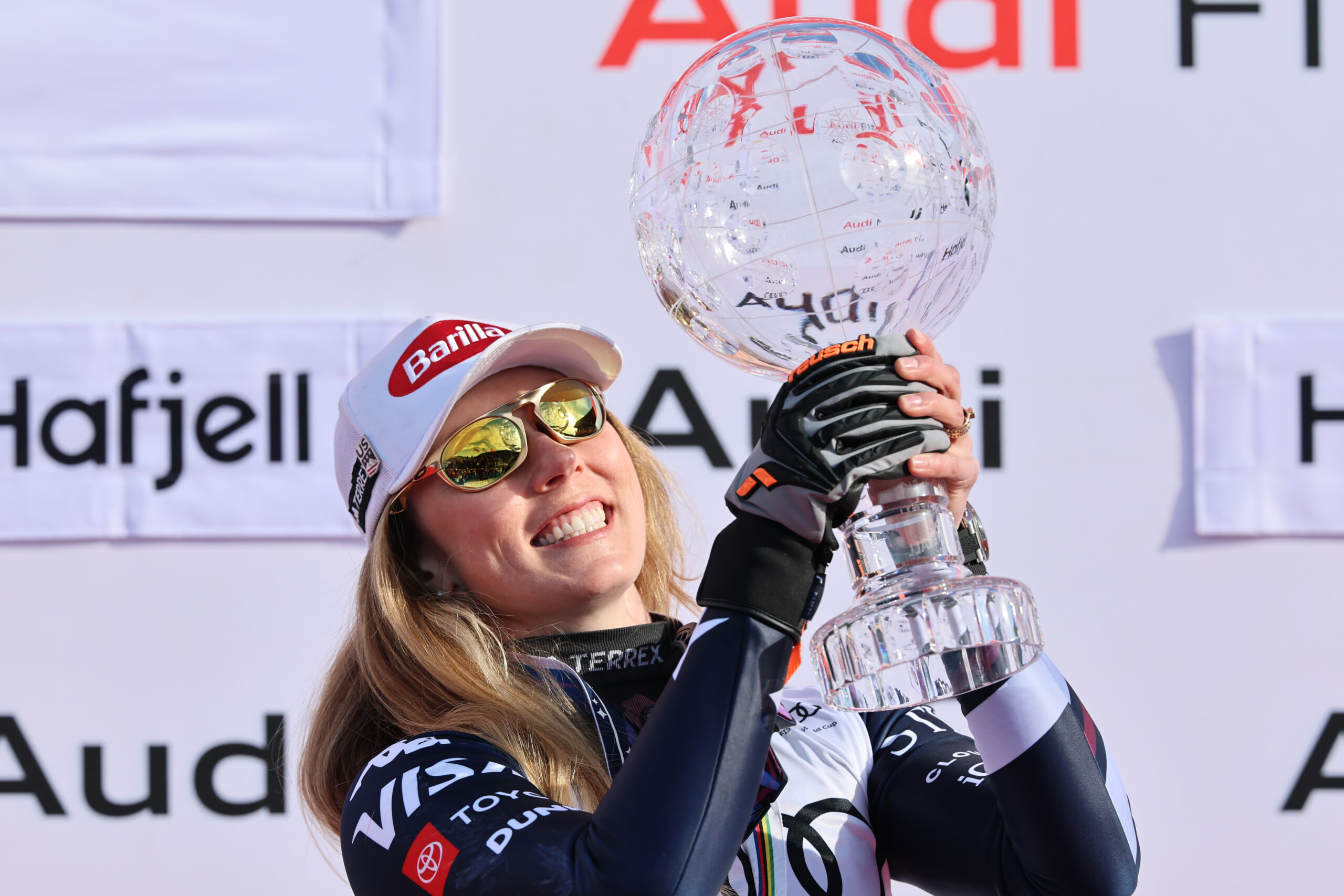 Mikaela Shiffrin, 31 anni, statunitense, sei volte vincitrice della classifica generale di Coppa del Mondo ©Pentaphoto