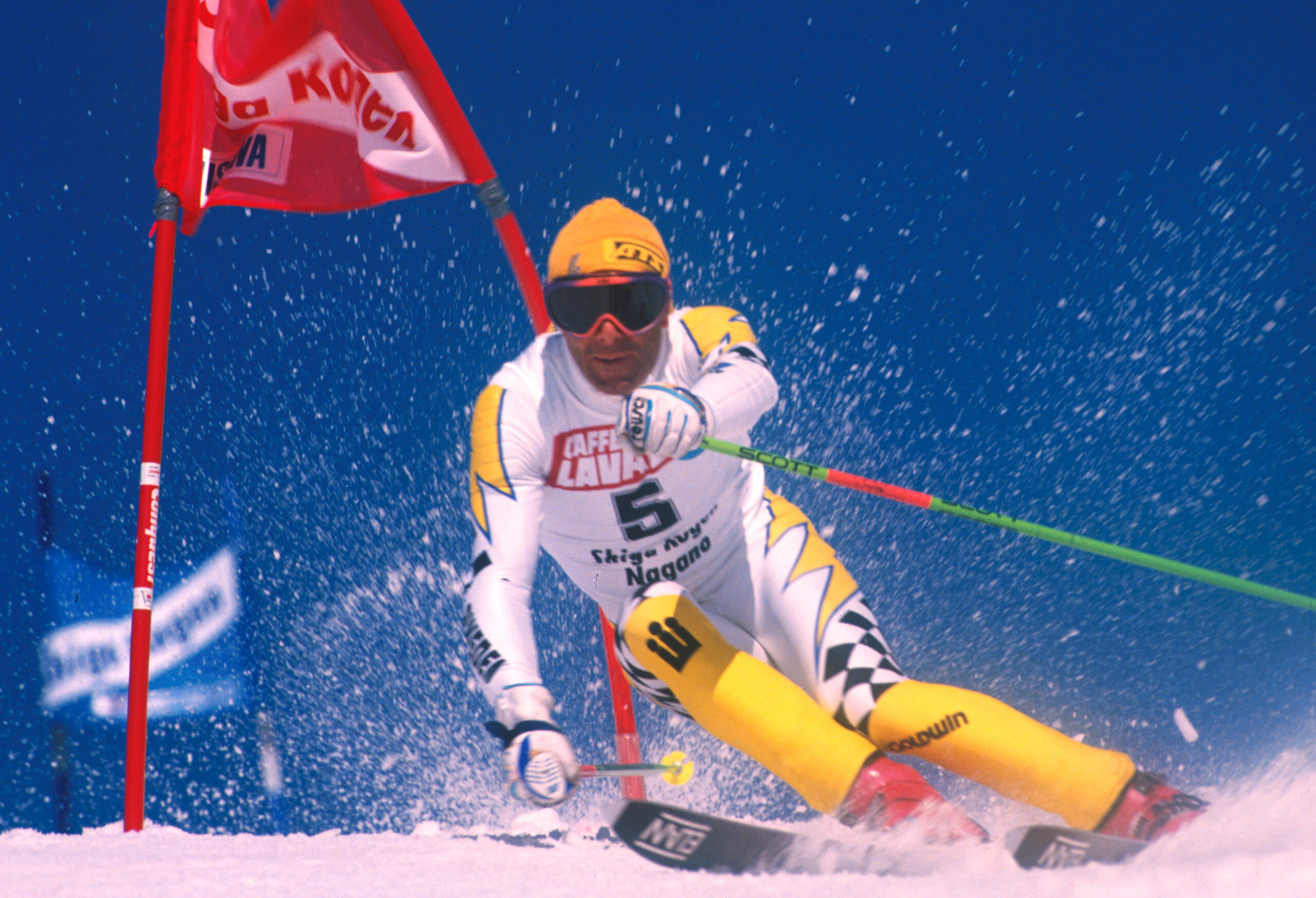 Ingemar Stenmark, svedese, classe '56: per lui 86 vittorie in Coppa del Mondo. La prima in slalom nel 1974, a Campiglio; l'ultima in gigante nel 1989 ad Aspen, in Colorado (USA) ©Pentaphoto