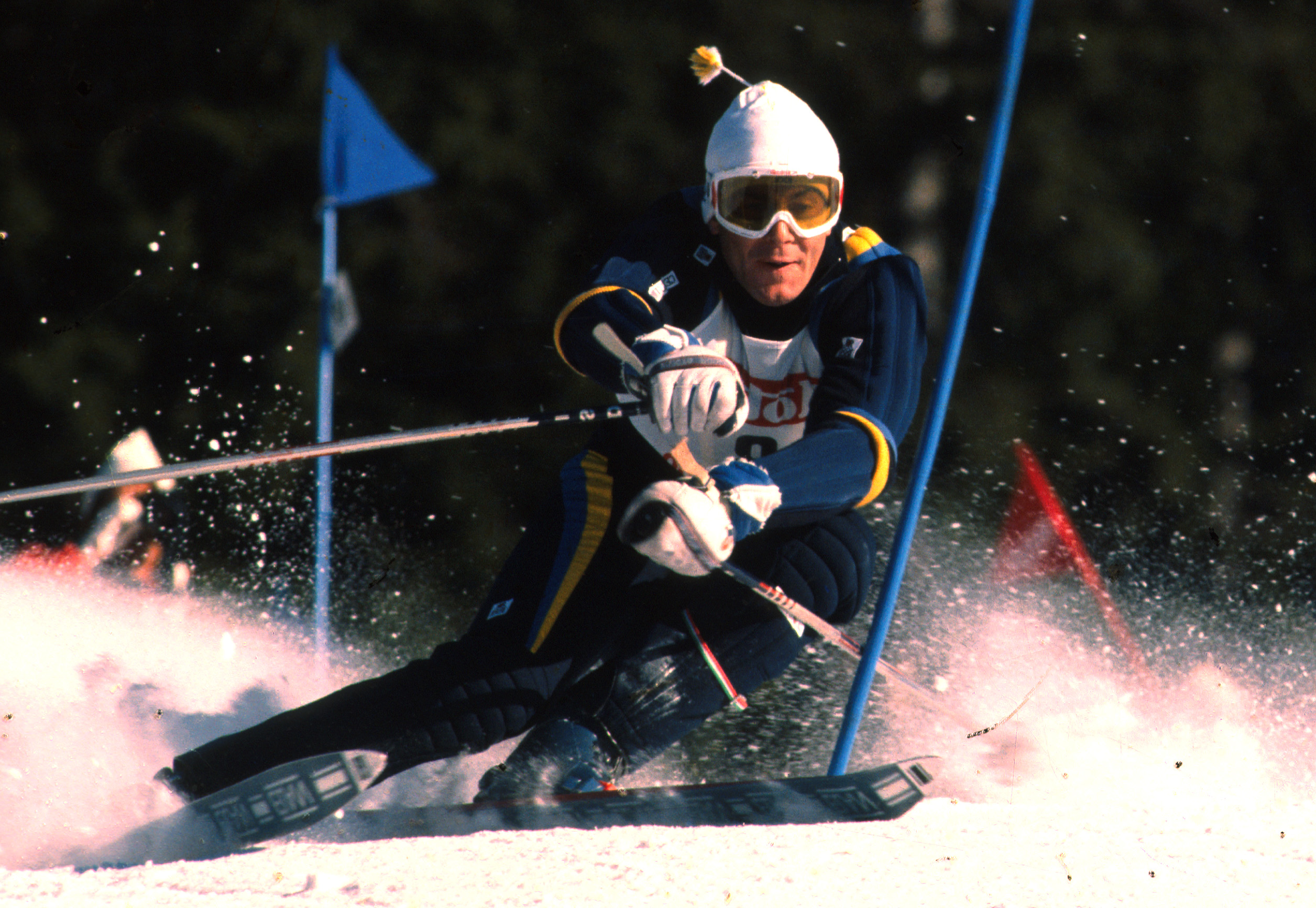 Ingemar Stenmark, svedese, classe '56: per lui 86 vittorie in Coppa del Mondo. La prima in slalom nel 1974, a Campiglio; l'ultima in gigante nel 1989 ad Aspen, in Colorado (USA), alla terzultima gara della carriera ©Pentaphoto