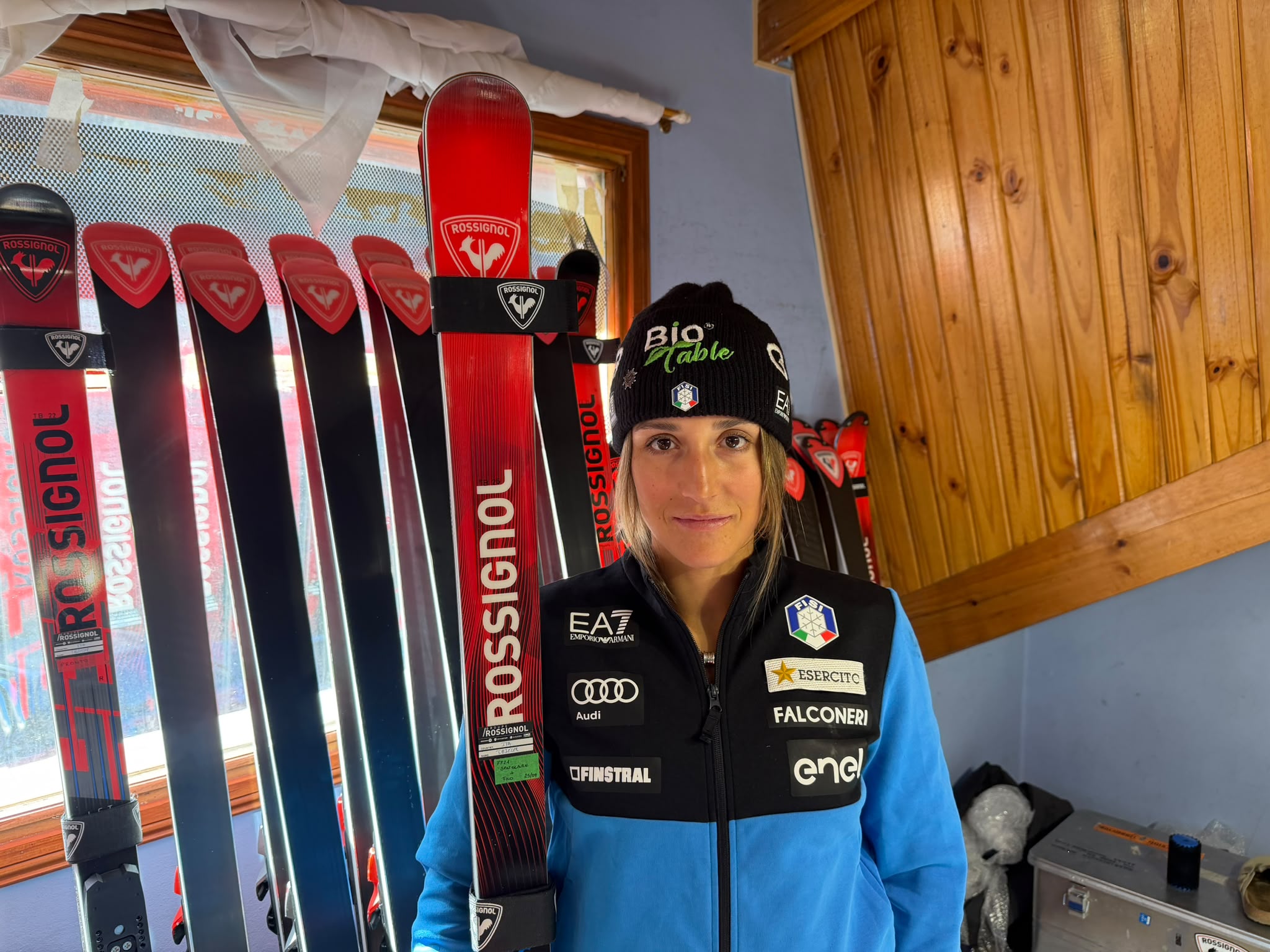 Francesca Carolli, romana, classe 2004, 1 podio in slalom in Coppa Europa ©Carolli