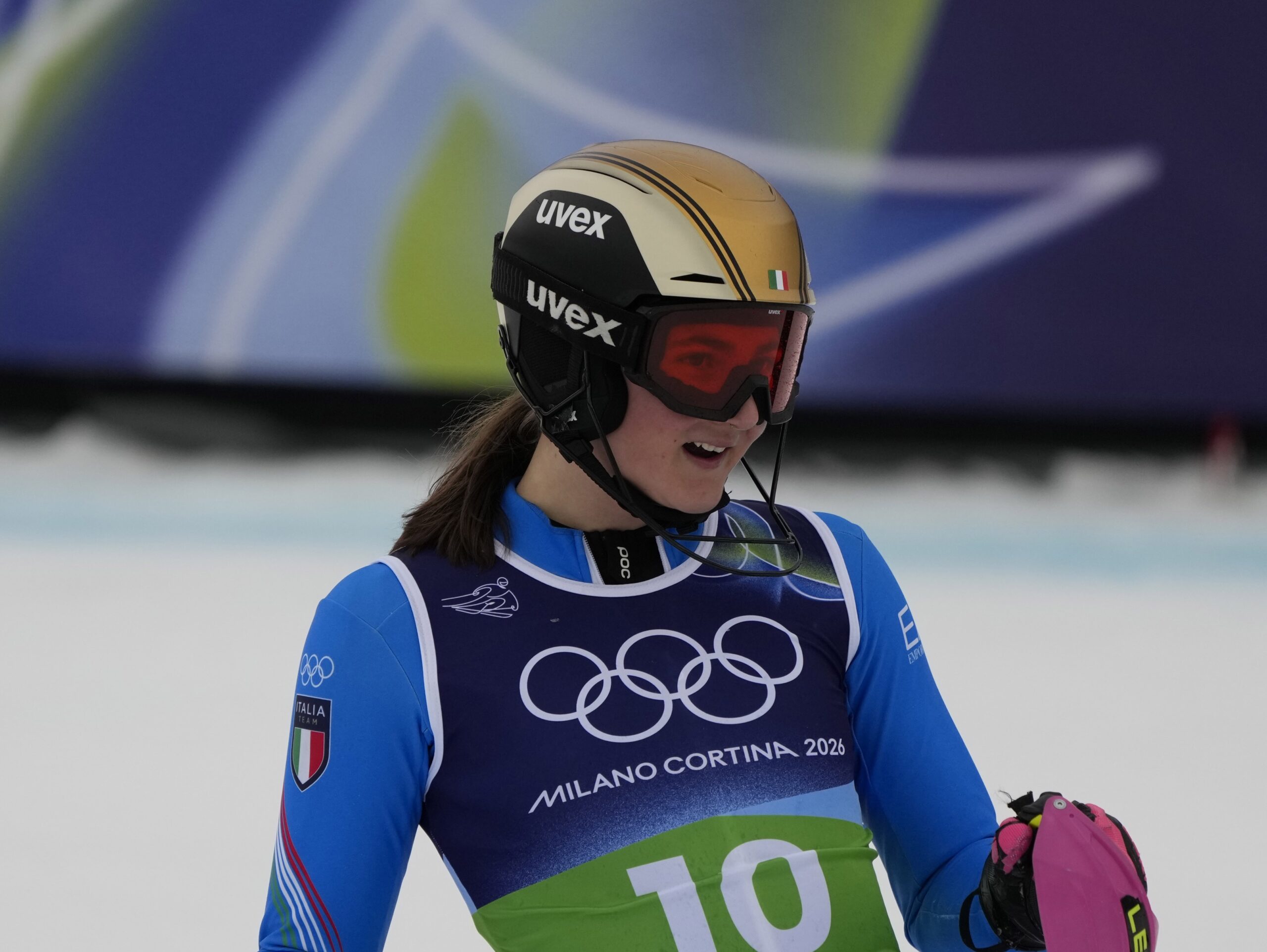 Anna Trocker, 17 anni, 6 gare (e due top10, tra slalom e gigante) in Coppa del Mondo ©Pentaphoto