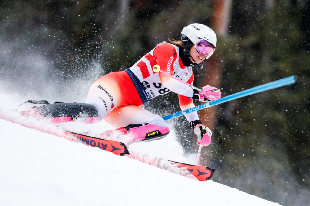 Anuk Brändli, 23 anni, svizzera, 14ª nello slalom di Courchevel lo scorso dicembre ©GEPA