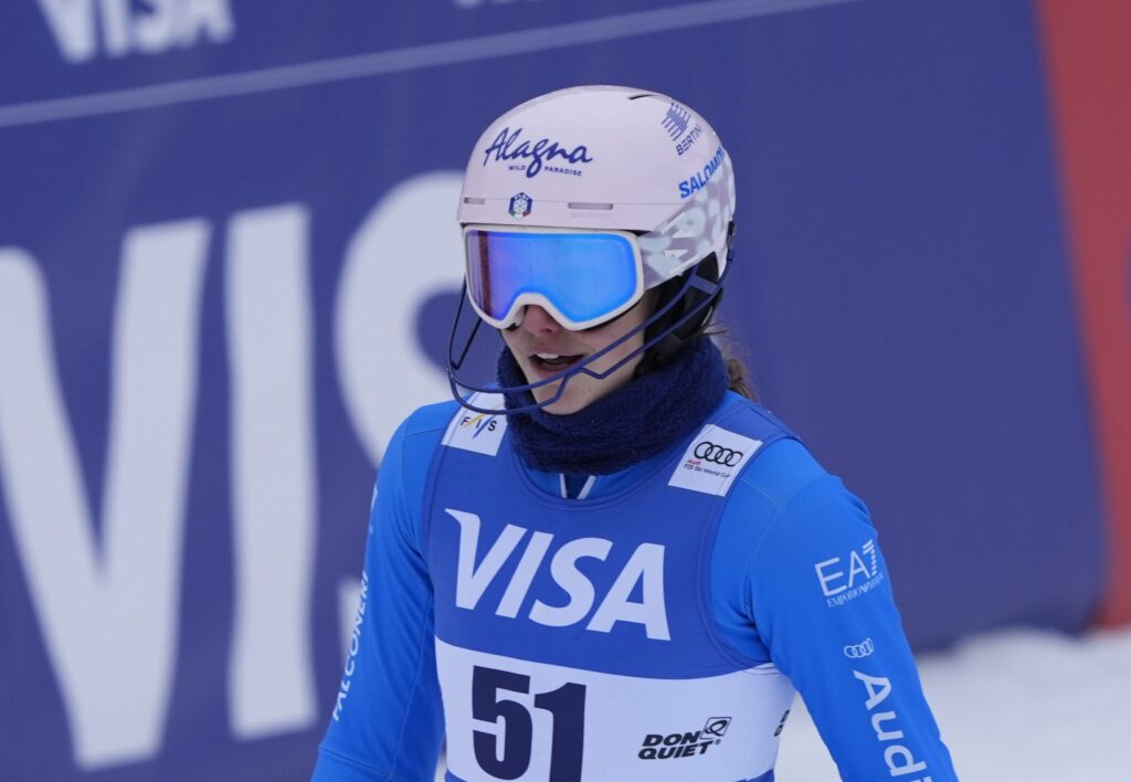 Emilia Mondinelli, 22 anni, nata a Brescia, ma cresciuta ad Alagna Valsesia (Vercelli). Farà l'esordio assoluto in gigante in Coppa del Mondo? ©Pentaphoto