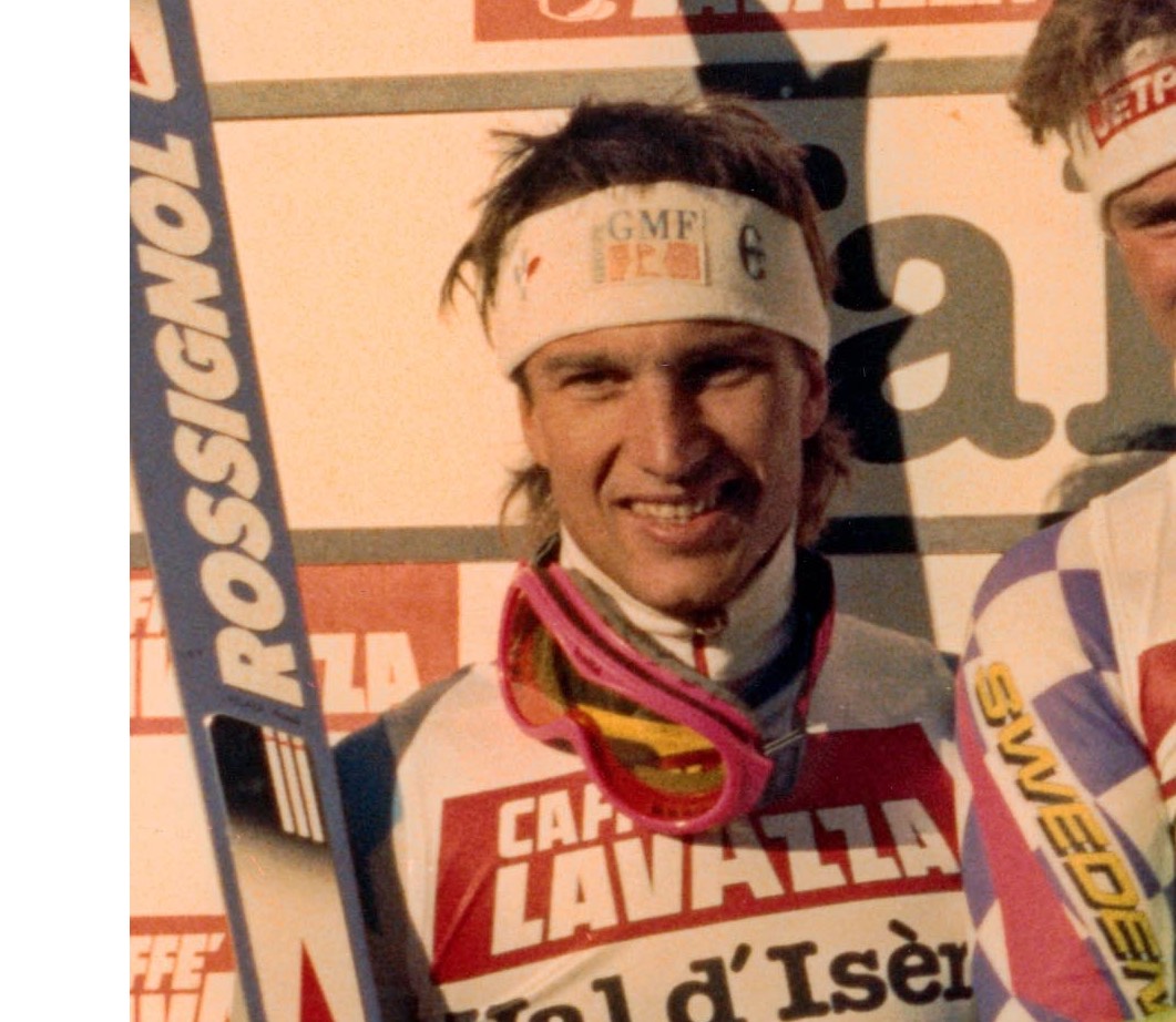 Franck Piccard, classe 1964, 4 vittorie e 11 podi in Coppa del Mondo, oro olimpico in superG a Calgary 1988 ©Pentaphoto