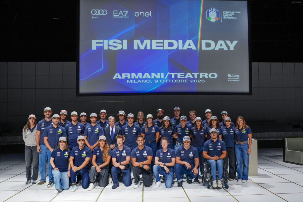 Gruppo azzurro al Media Day di venerdì 9 ottobre ©Pentaphoto 