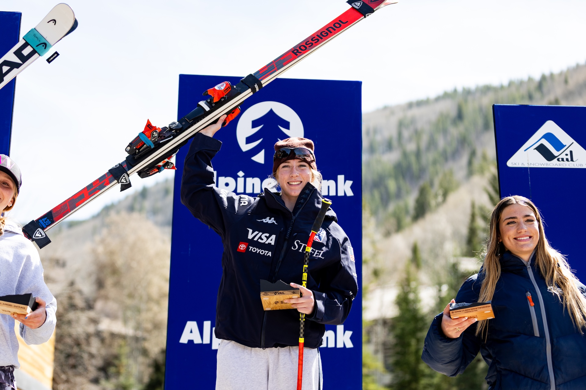 Logan Grosdidier, 17 anni, da Wenatchee, stato di Washington, vanta una gara in Coppa del Mondo ©USSkiTeam