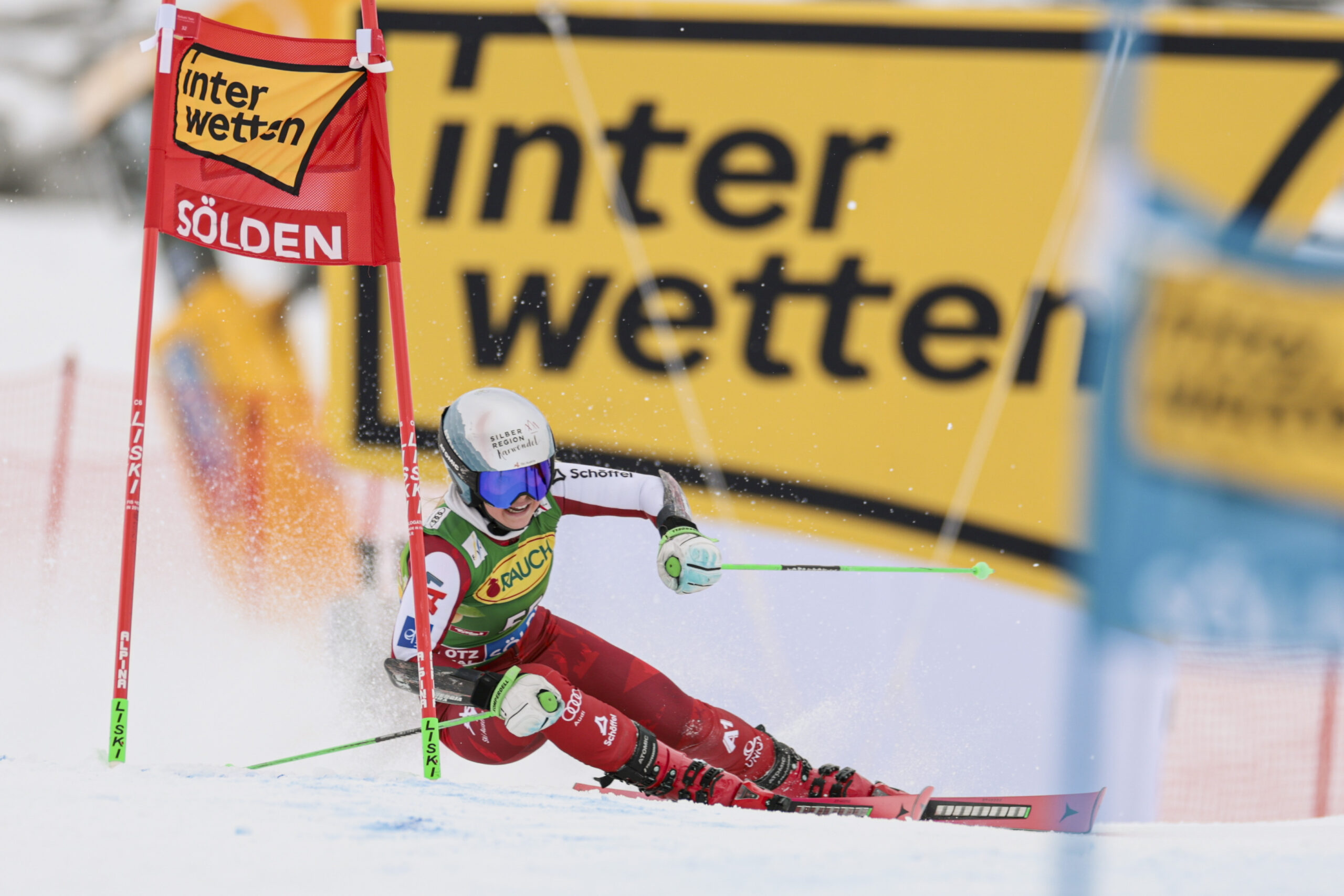 Maja Waroschitz, austriaca, 20 anni, 3 ori ai Giochi giovanili 2024 ©GEPA