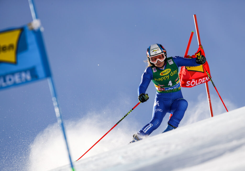Manuela Mölgg ha disputato 14 gare a Sölden, centrando due podi ©Pentaphoto