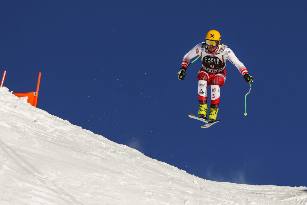 Max Franz: bronzo in discesa ai Mondiali di St. Moritz 2017 ©Pentaphoto