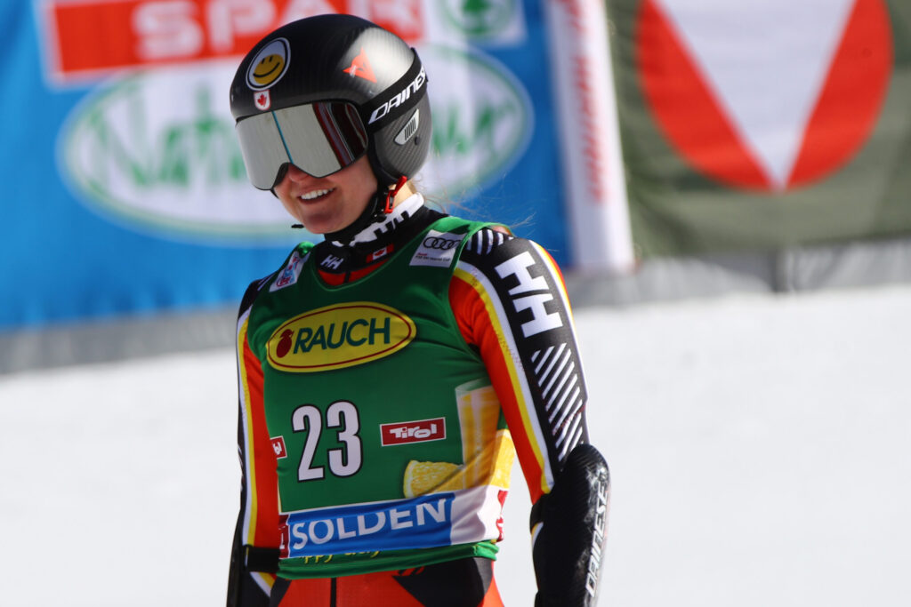 Valerie Grenier, canadese, 29 anni, 7 presenze sul Rettenbach, due volte 7ª come miglior risultato ©Pentaphoto