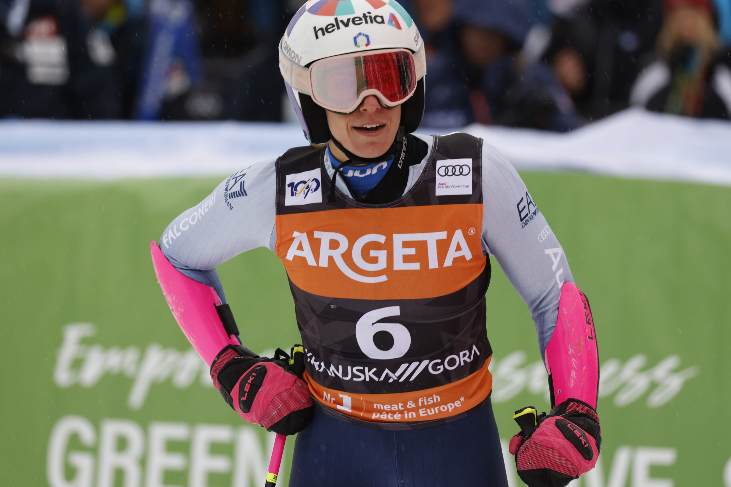 Marta Bassino, due successi leggendari nel 2021 in gigante a Kranjska Gora ©Pentaphoto