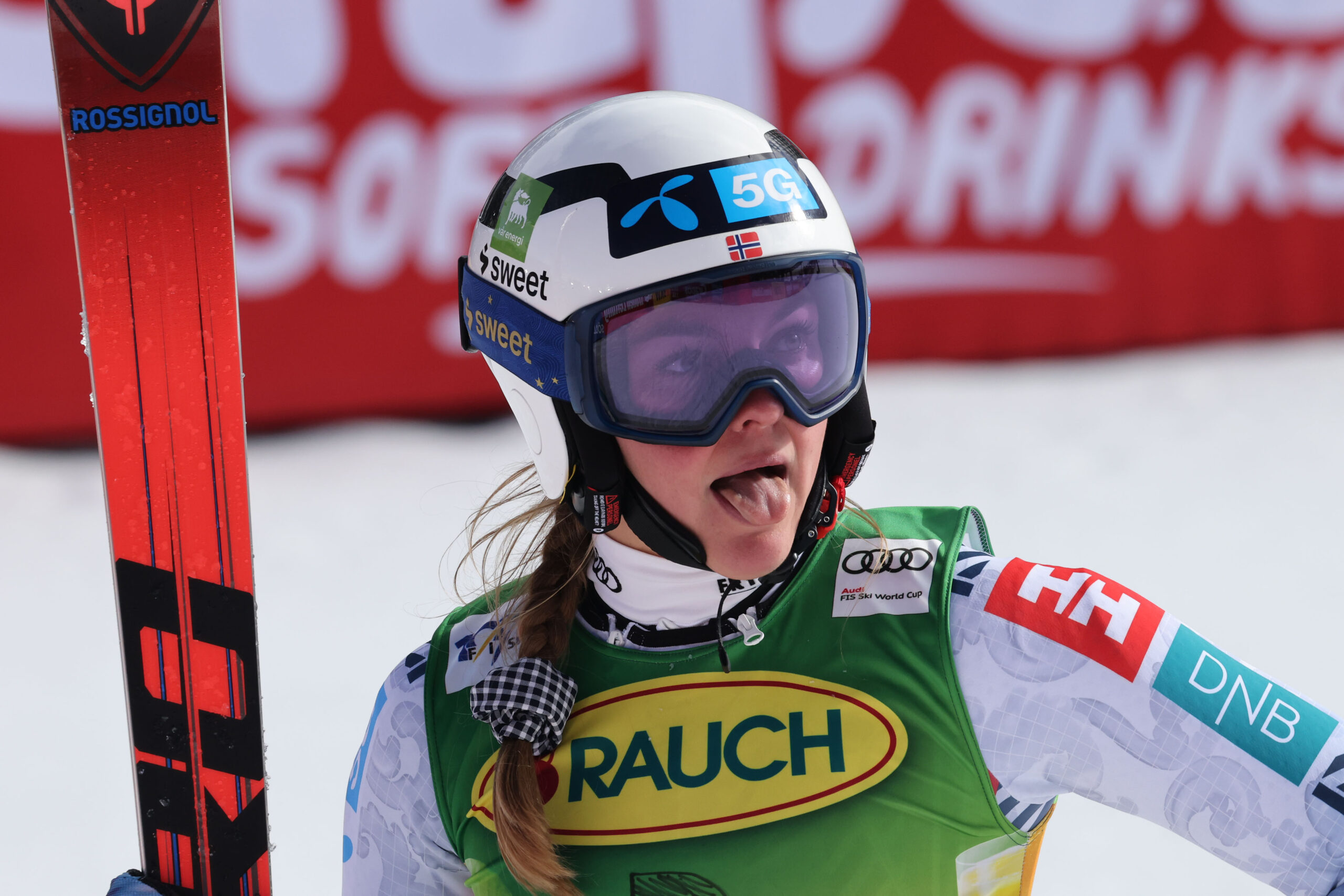 Thea Louise Stjernesund, insegue la prima vittoria in Coppa del Mondo ©Pentaphoto