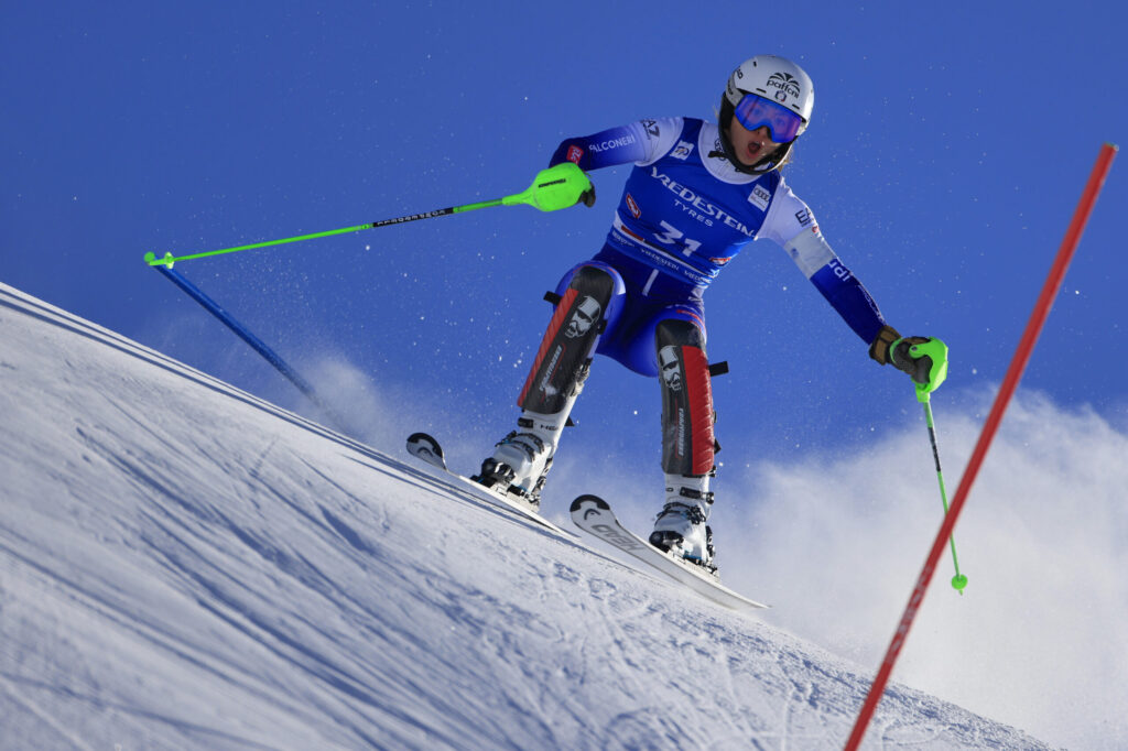 Marta Rossetti, 25 anni, da Raffa di Puegnago del Garda (Brescia): vanta due top10 in slalom in Coppa del Mondo ©Pentaphoto