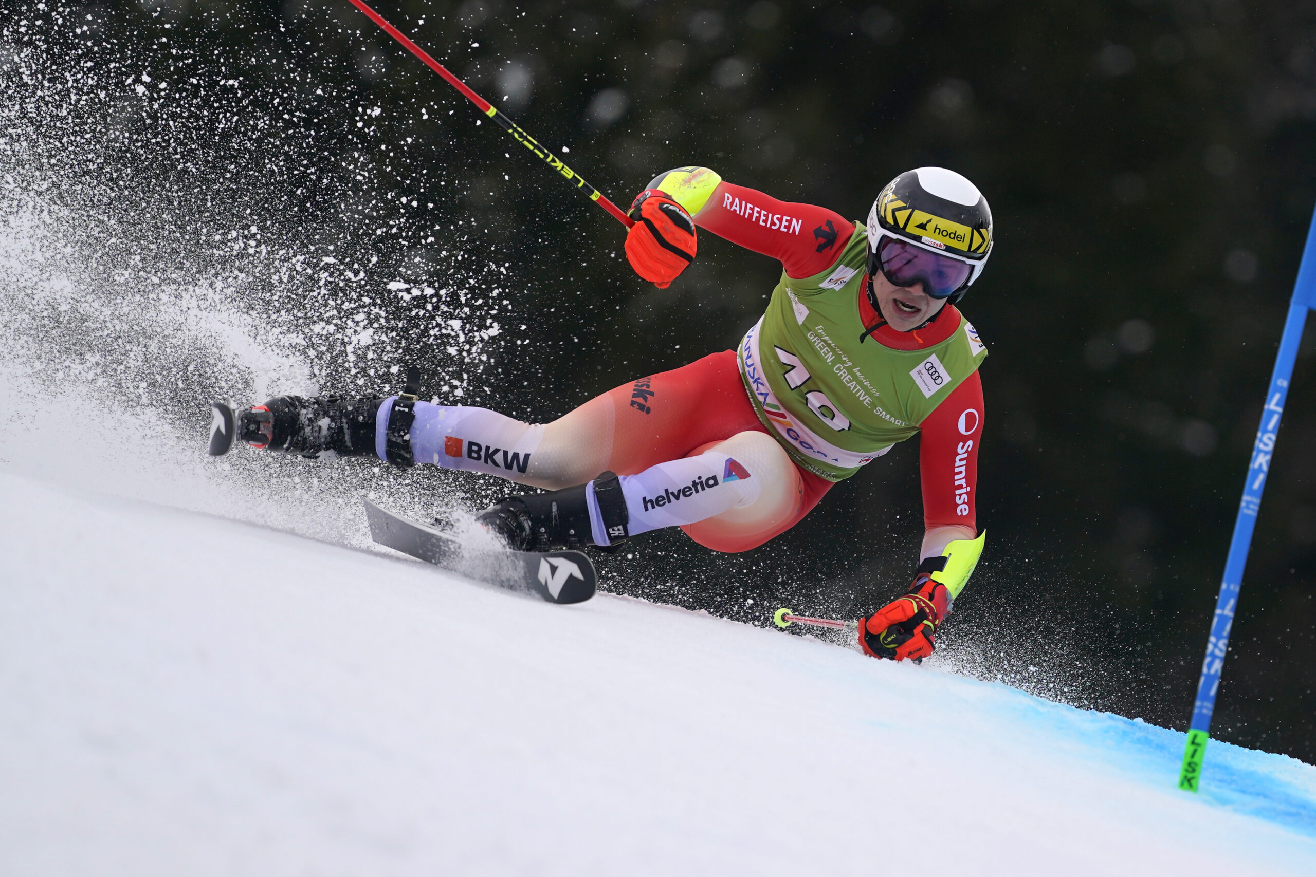Lenz Hächler, 23 anni, 12 gare finora disputate in Coppa del Mondo: 19§° nel gigante di Beaver Creek 2025 come unico risultato ©Pentaphoto