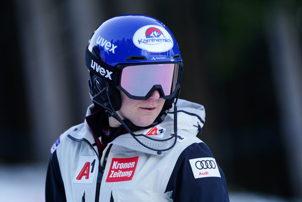 Katharina Truppe, carinziana, 4ª in gigante ai Giochi di Beijing 2022 ©Pentaphoto