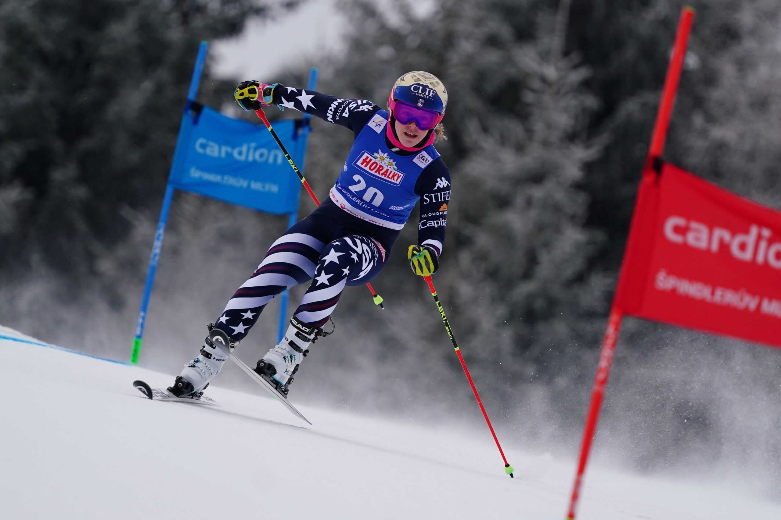 Amelia Josephine Hurt, 25enne, californiana, due podi in Coppa del Mondo ©Pentaphoto