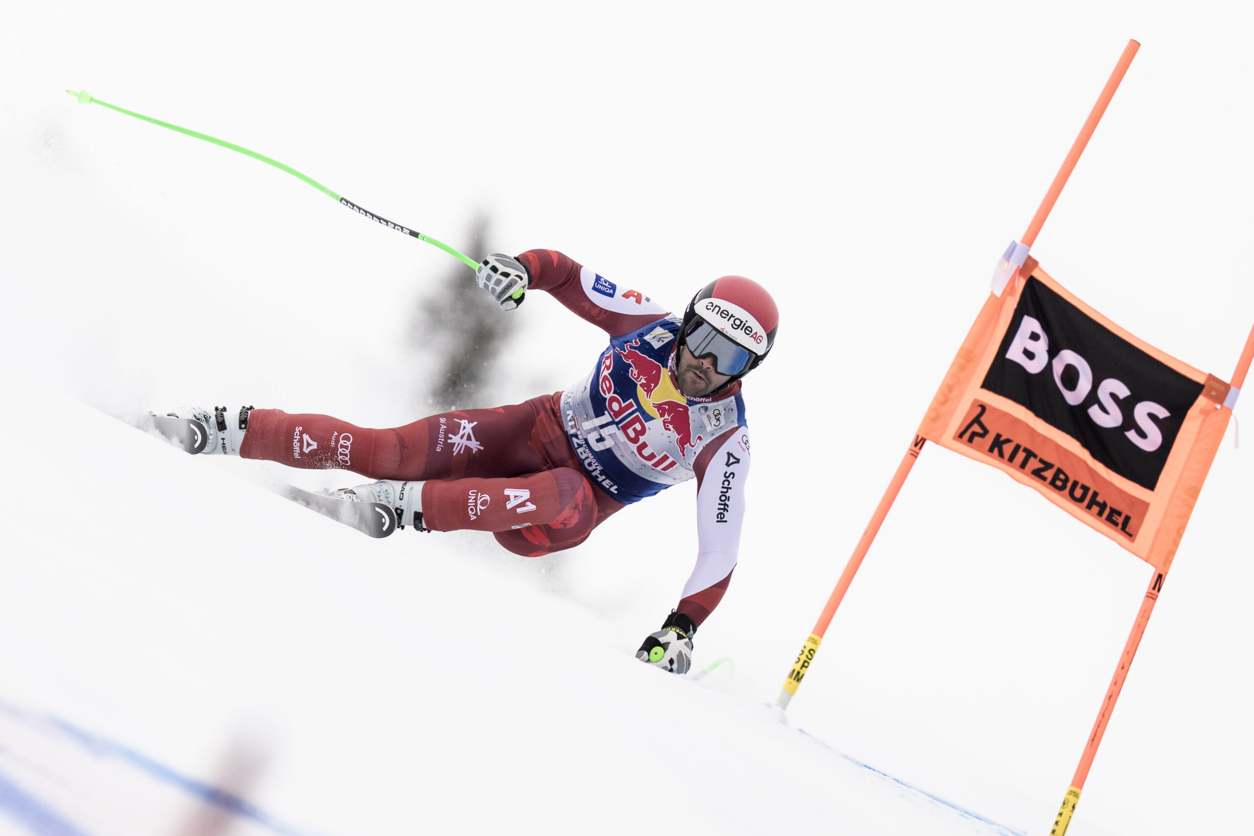 Vincent Kriechmayr, austriaco, 35 anni, 20 vittorie e 43 podi in Coppa del Mondo ©Pentaphoto