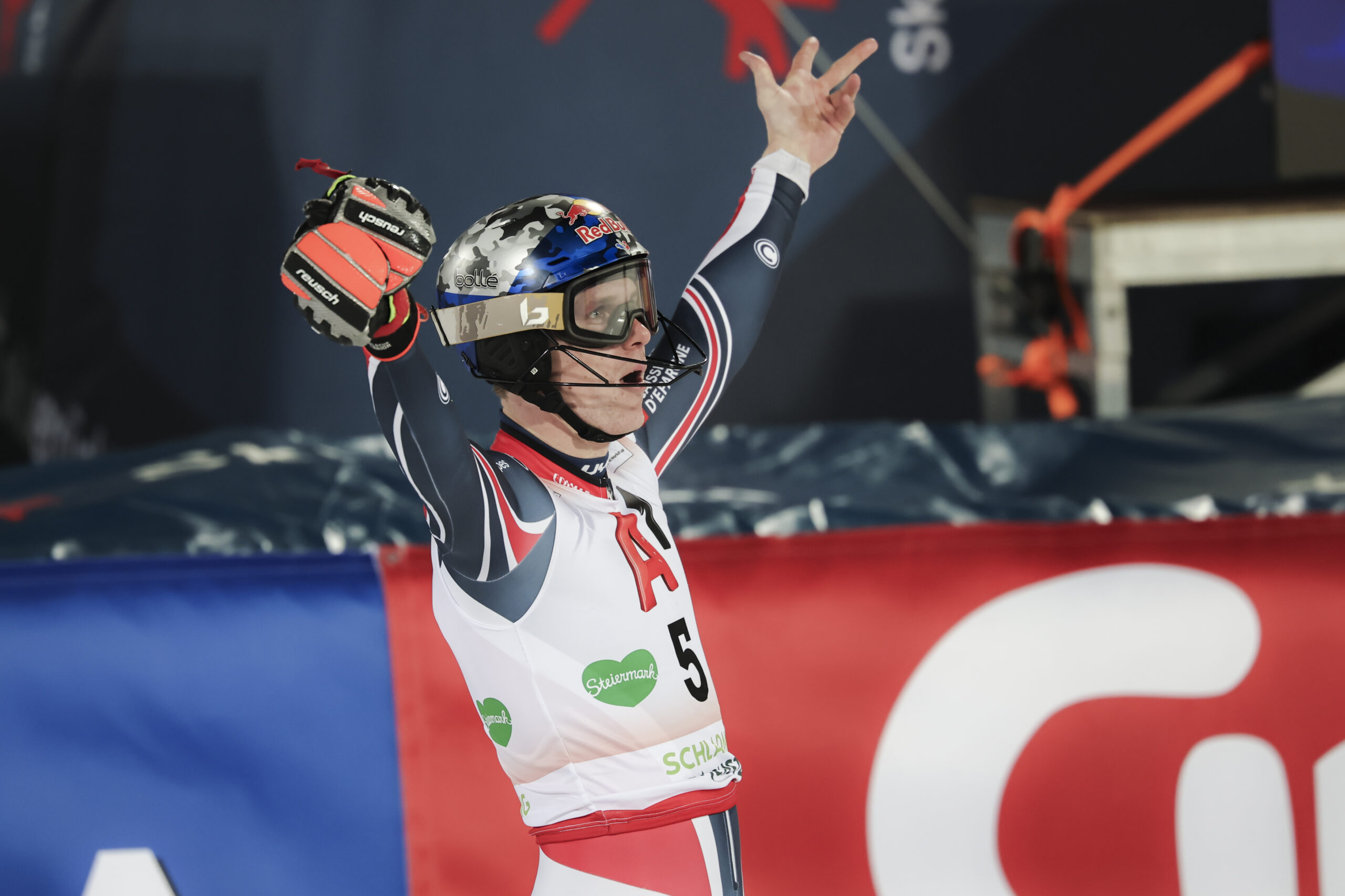 Clément Noël, 29 anni, 15 Vittore e 33 podi in Coppa del Mondo, oro olimpico in slalom a Beijing 2022 ©Pentaphoto