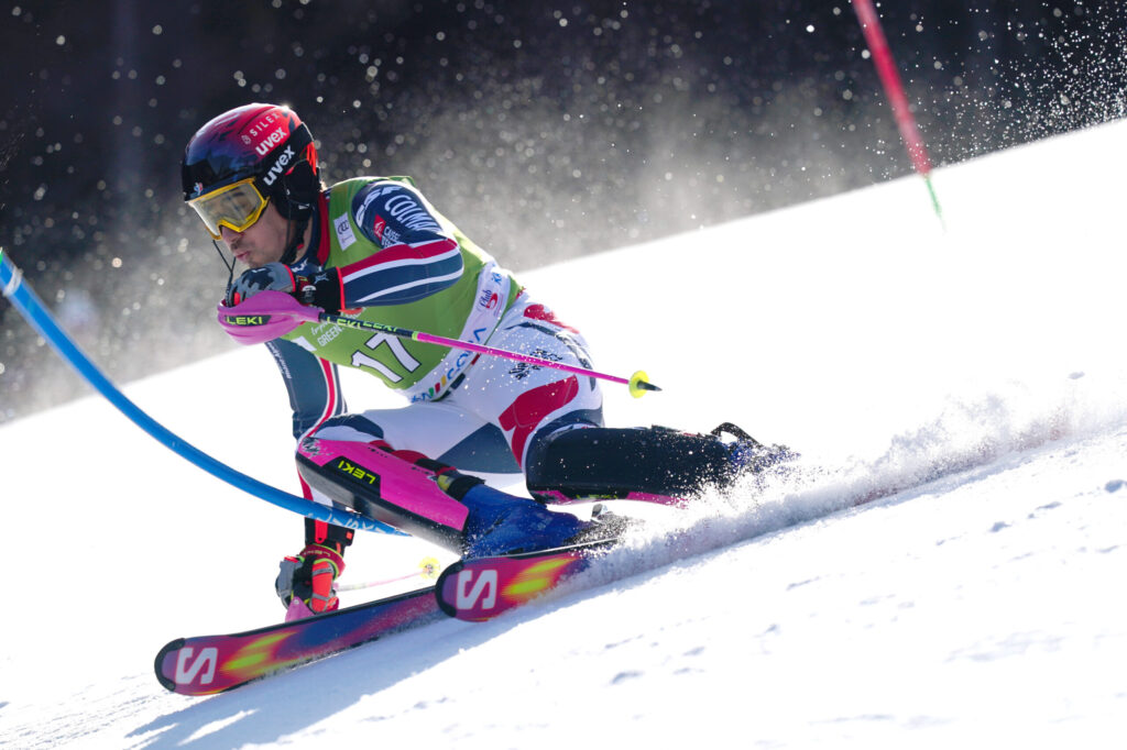 Muffat-Jeandet: l'ultimo podio in slalom in Coppa, un 2° posto, risale a Kranjska Gora 2021 ©Pentaphoto