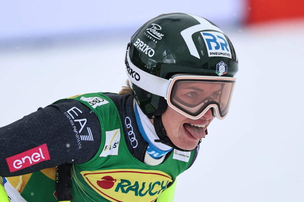 Asja Zenere, vicentina, classe 1996, 30 anni a dicembre, 5ª sul Rettenbach: miglior risultato della carriera in slalom gigante ©Pentaphoto