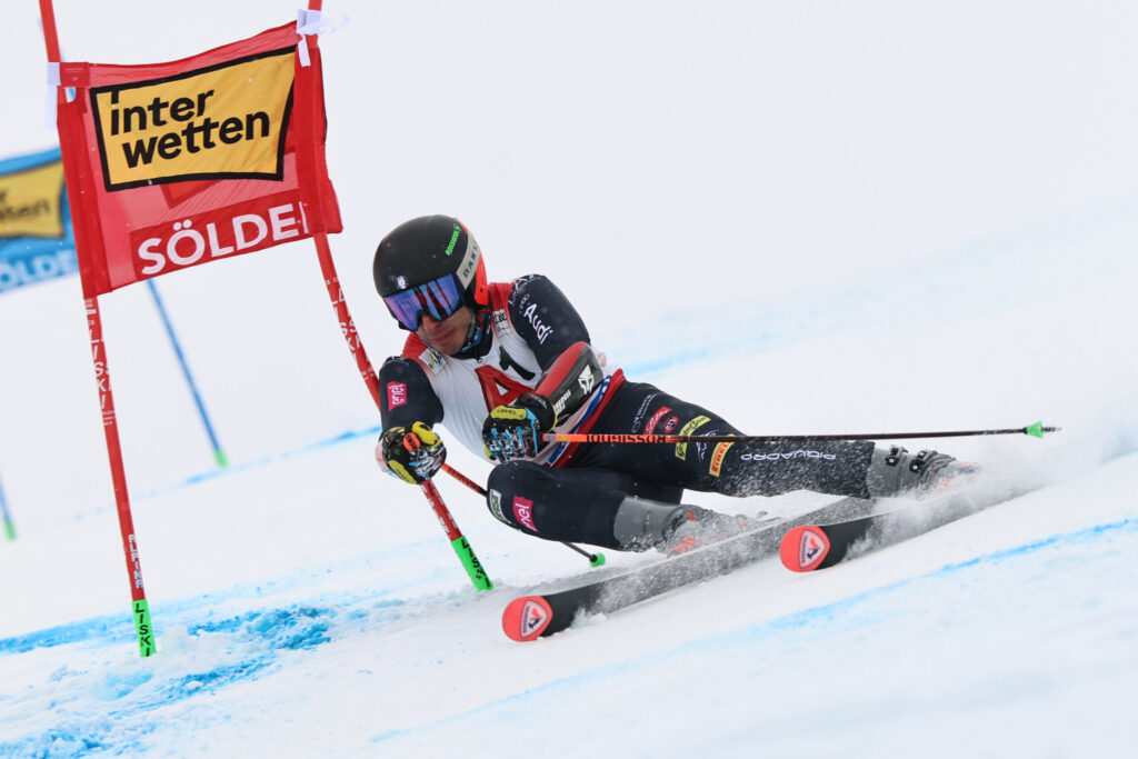Giovanni Borsotti, piemontese, 35 anni, 6° nel gigante di Val d'Isere 2015 come miglior risultato in Coppa del Mondo ©Pentaphoto