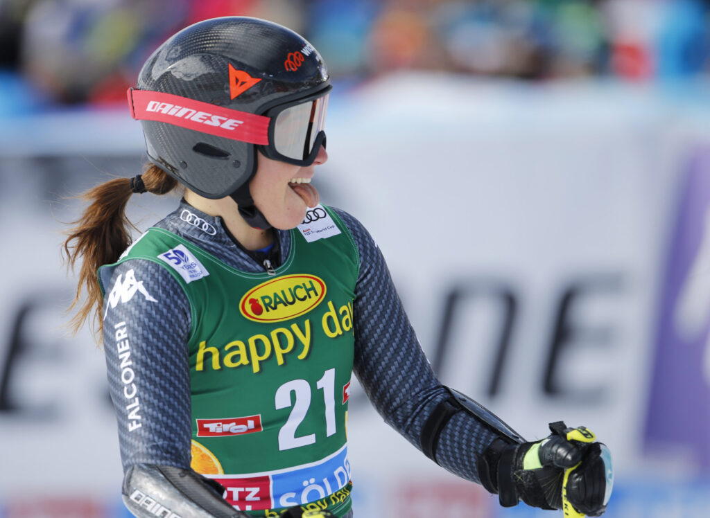 Sofia Goggia a Sölden nel 2016 ©Pentaphoto